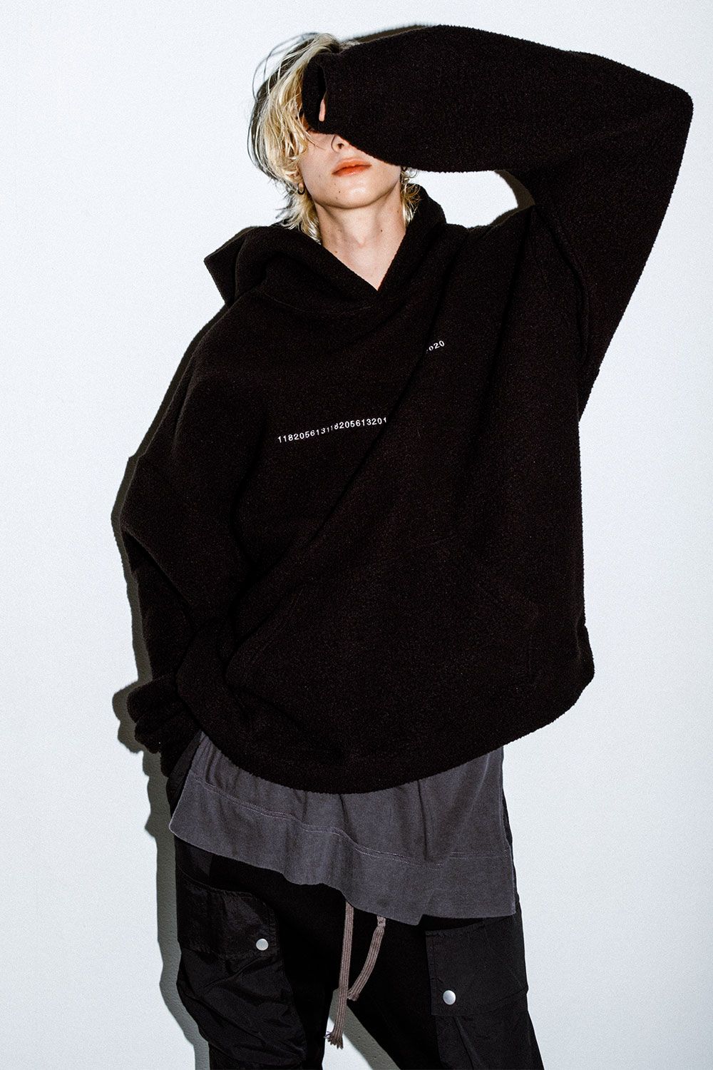 Fleece Hoodie / ブラック