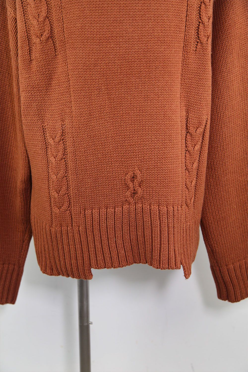 ローゲージニットプルオーバー / Low Gauge Knit Pullover / ブラウン