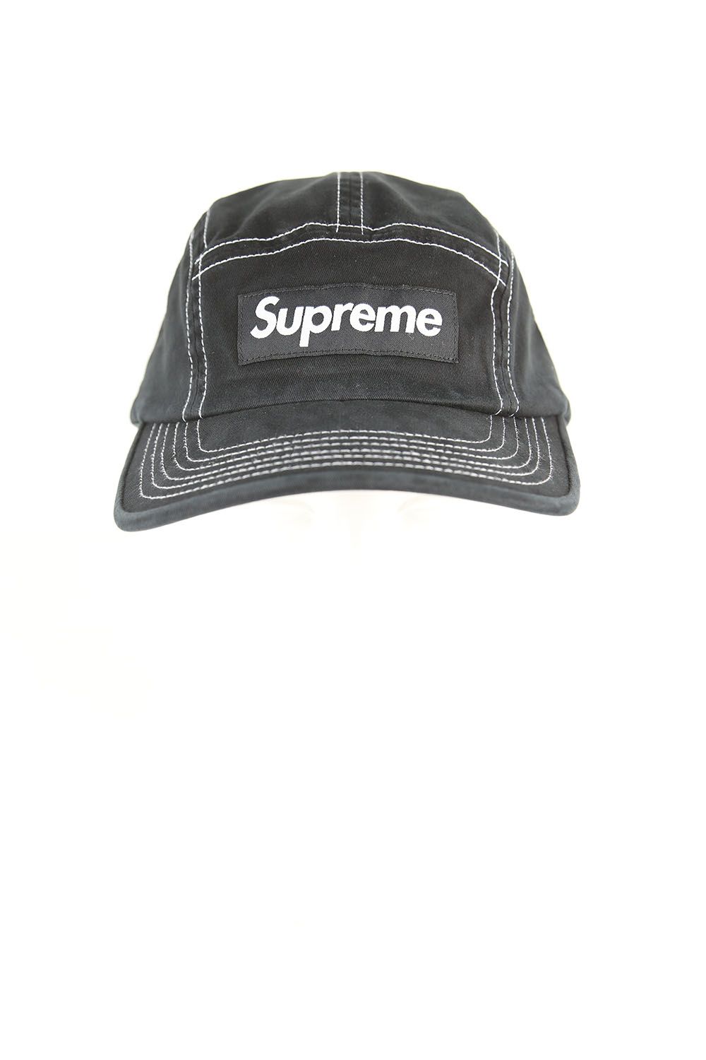 Supreme - 2-TONE TWILL CAMP CAP / ブラック | Tempt