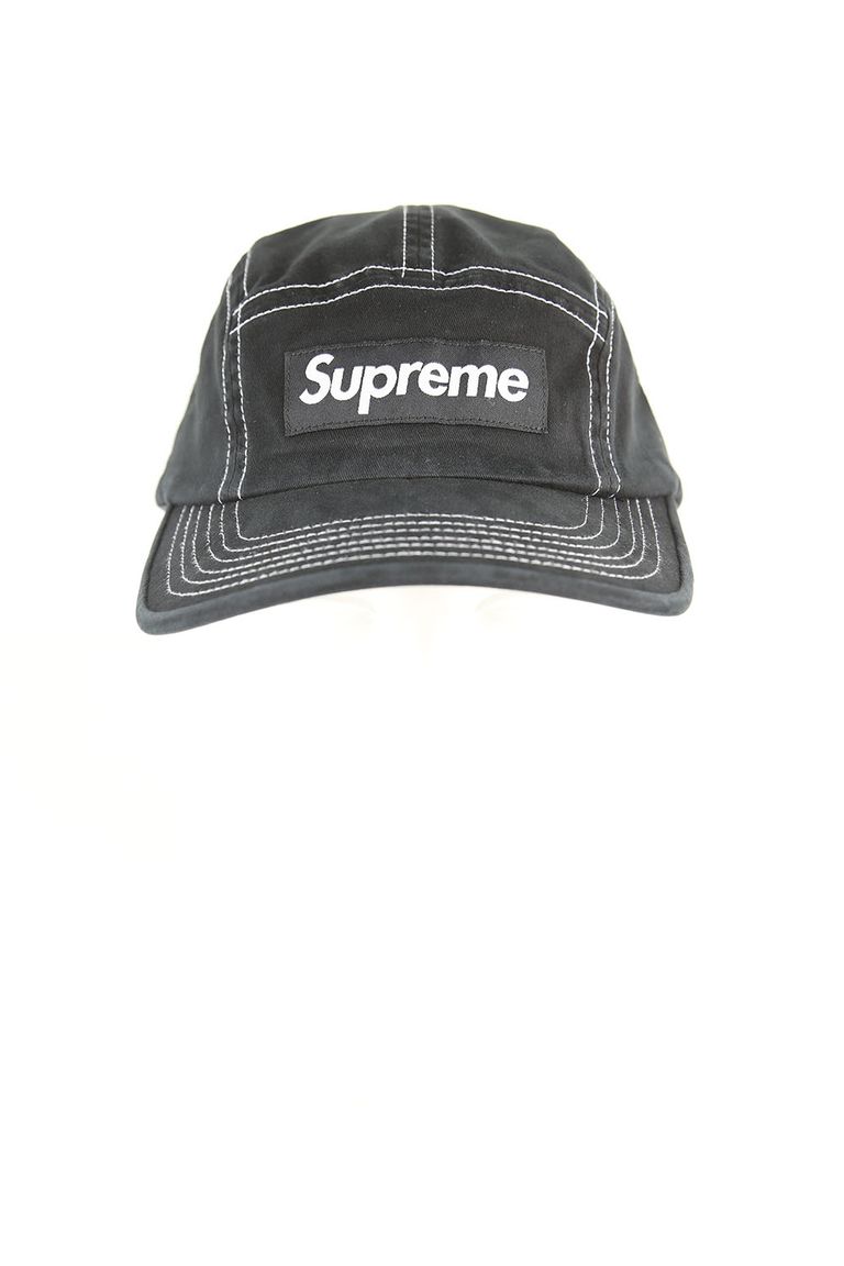 Supreme - 2-Tone Camp Cap - Men - Cotton - One Size - Blue