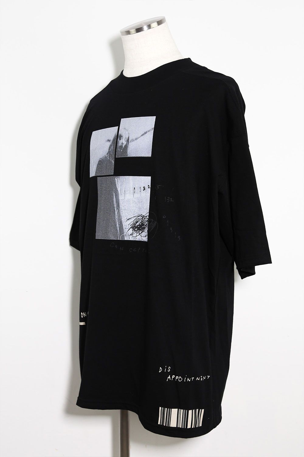 タイプBプリントカットソー / Type B Print T-Shirts / ブラック / ag-7024-2