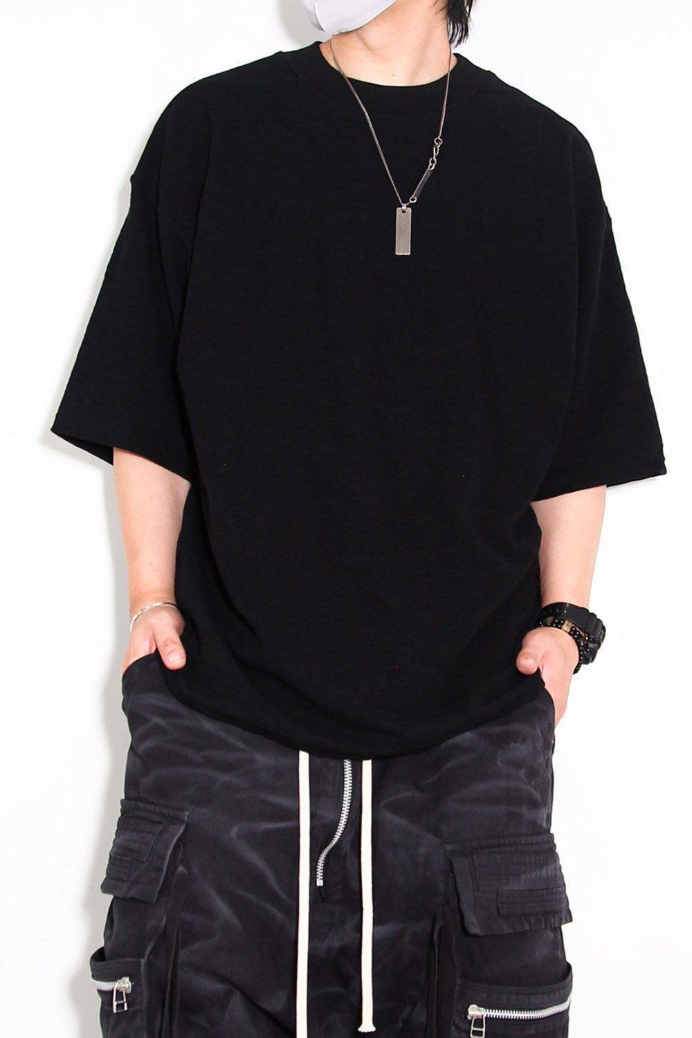 【人気】A.F ARTEFACT Tシャツ サイズ2 カットオフ レイヤード セール】A.F ARTEFACT/エーエフ・アーティファクト/Jumbo