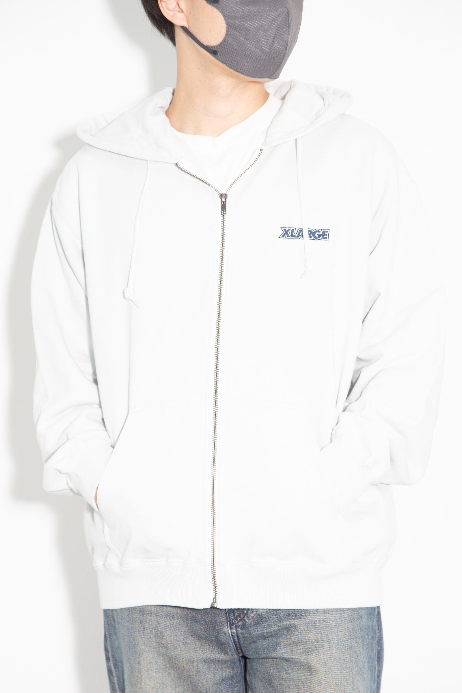 OLD OG ZIP HOODED SWEATSHIRT / グレー
