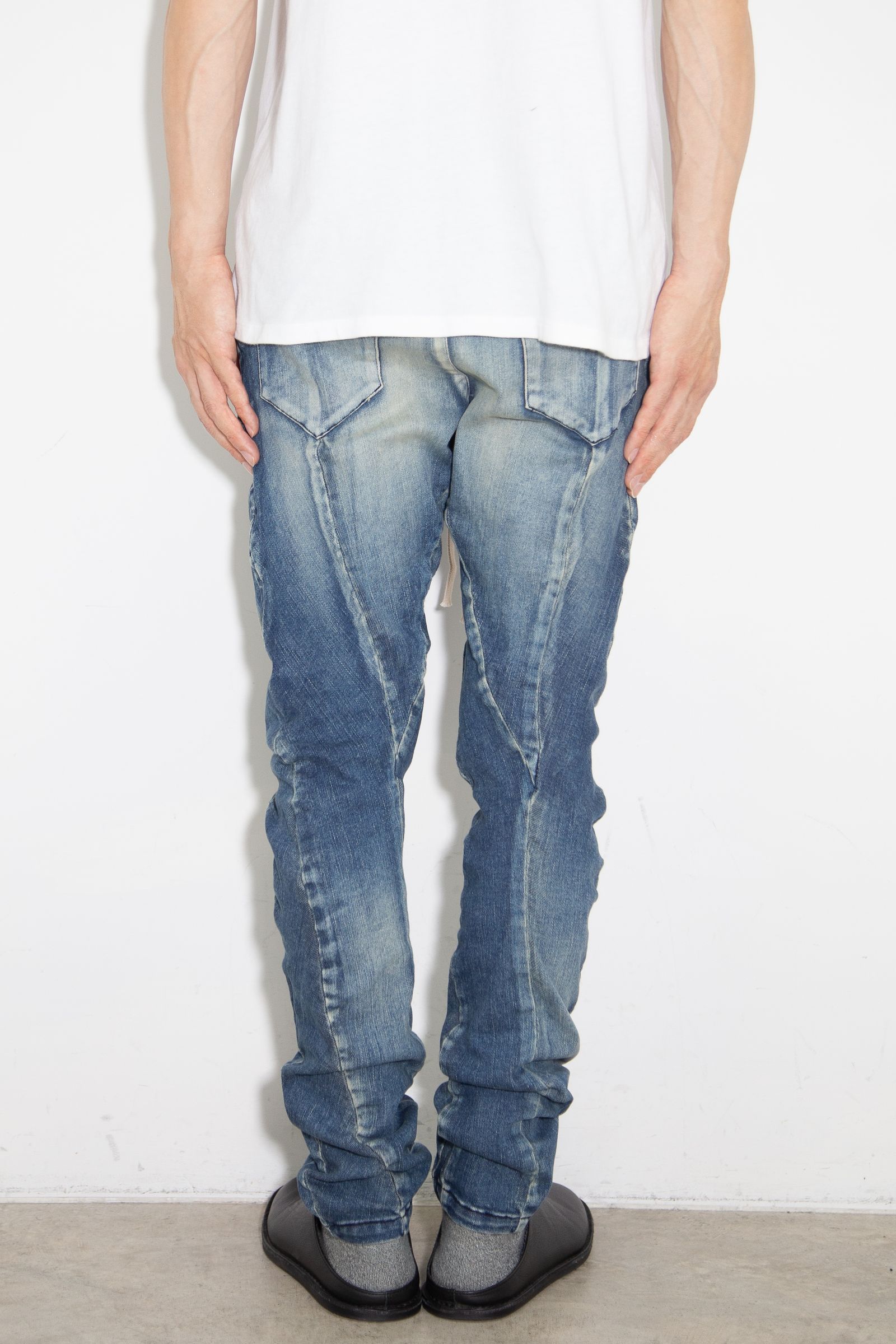 アナトミカルフィットデニム / DENIMD ANATOMICAL FITTED LONG PANTS / ブルー / ag-1806-4