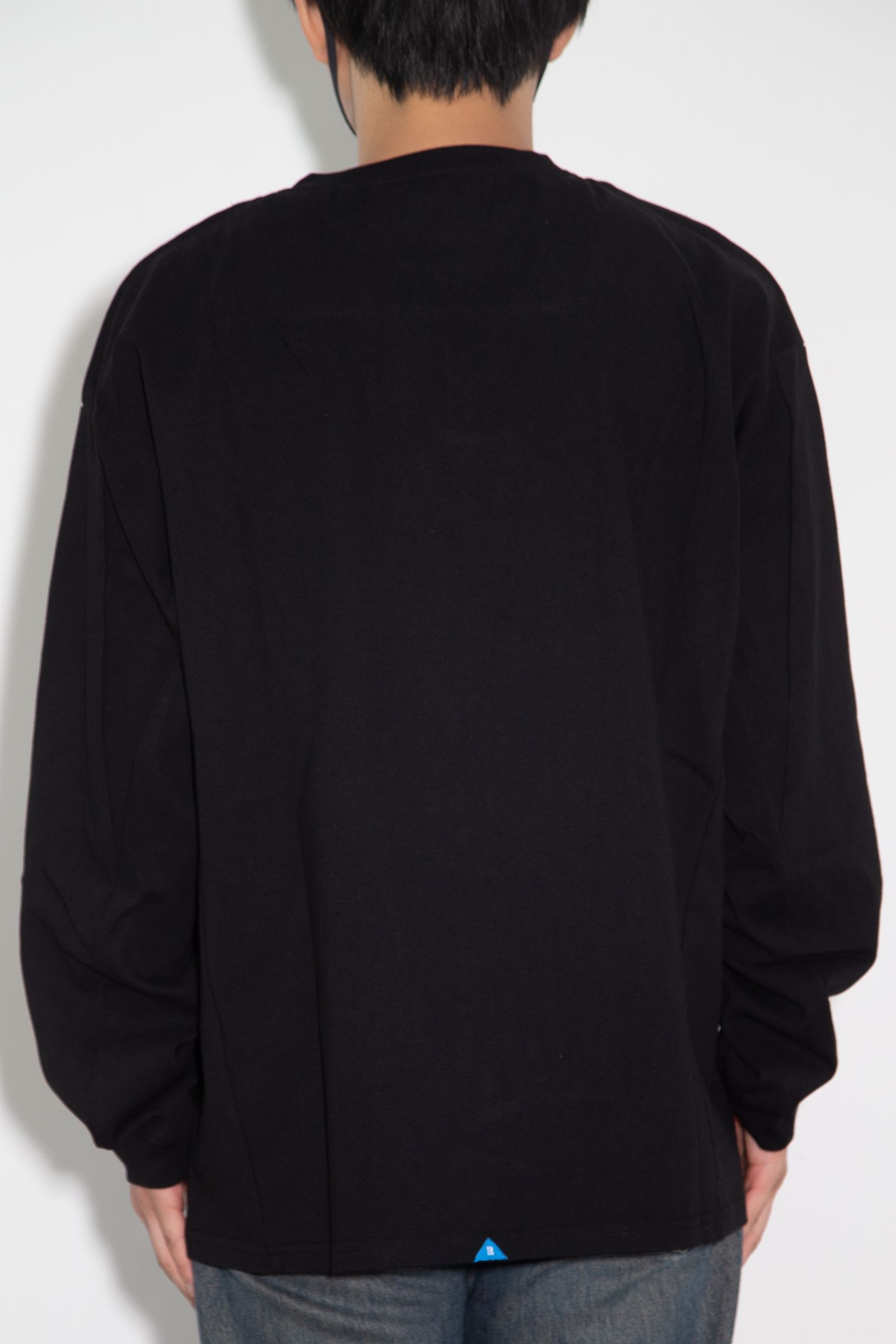 3D CUT L/S TEE / ブラック