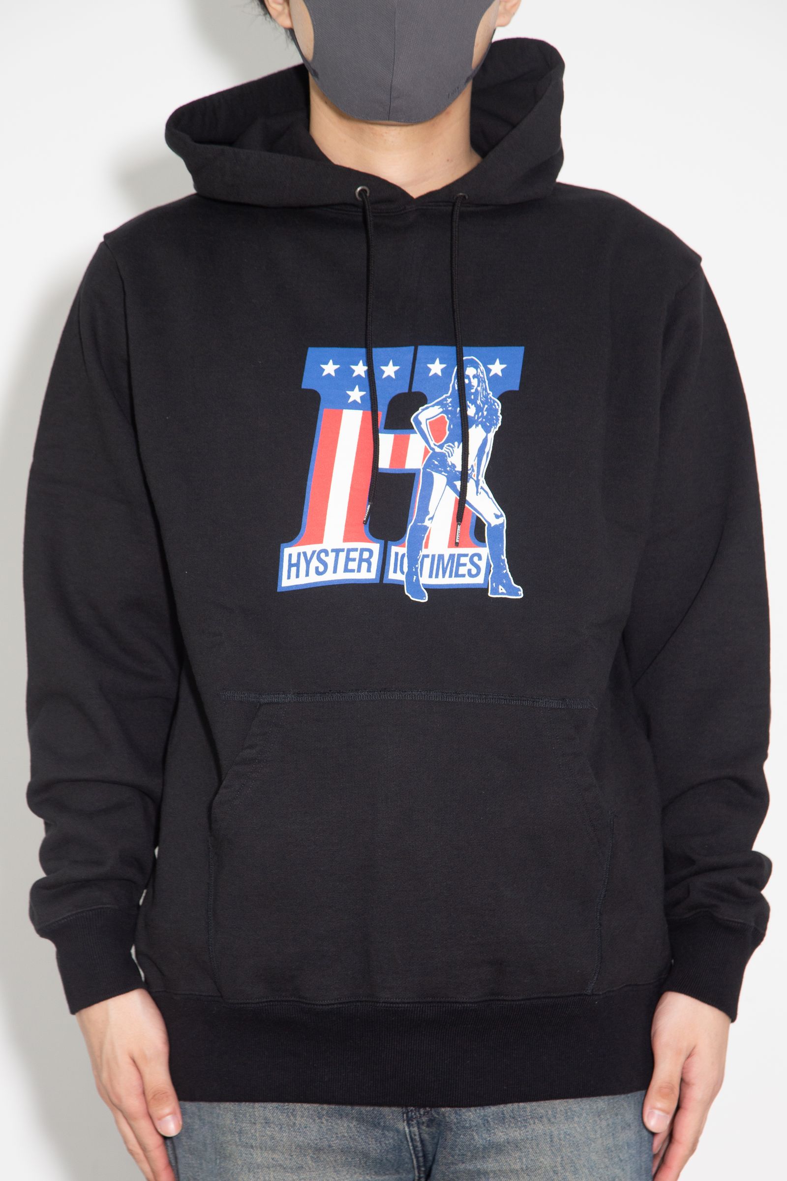 H TIMES パーカー / ブラック