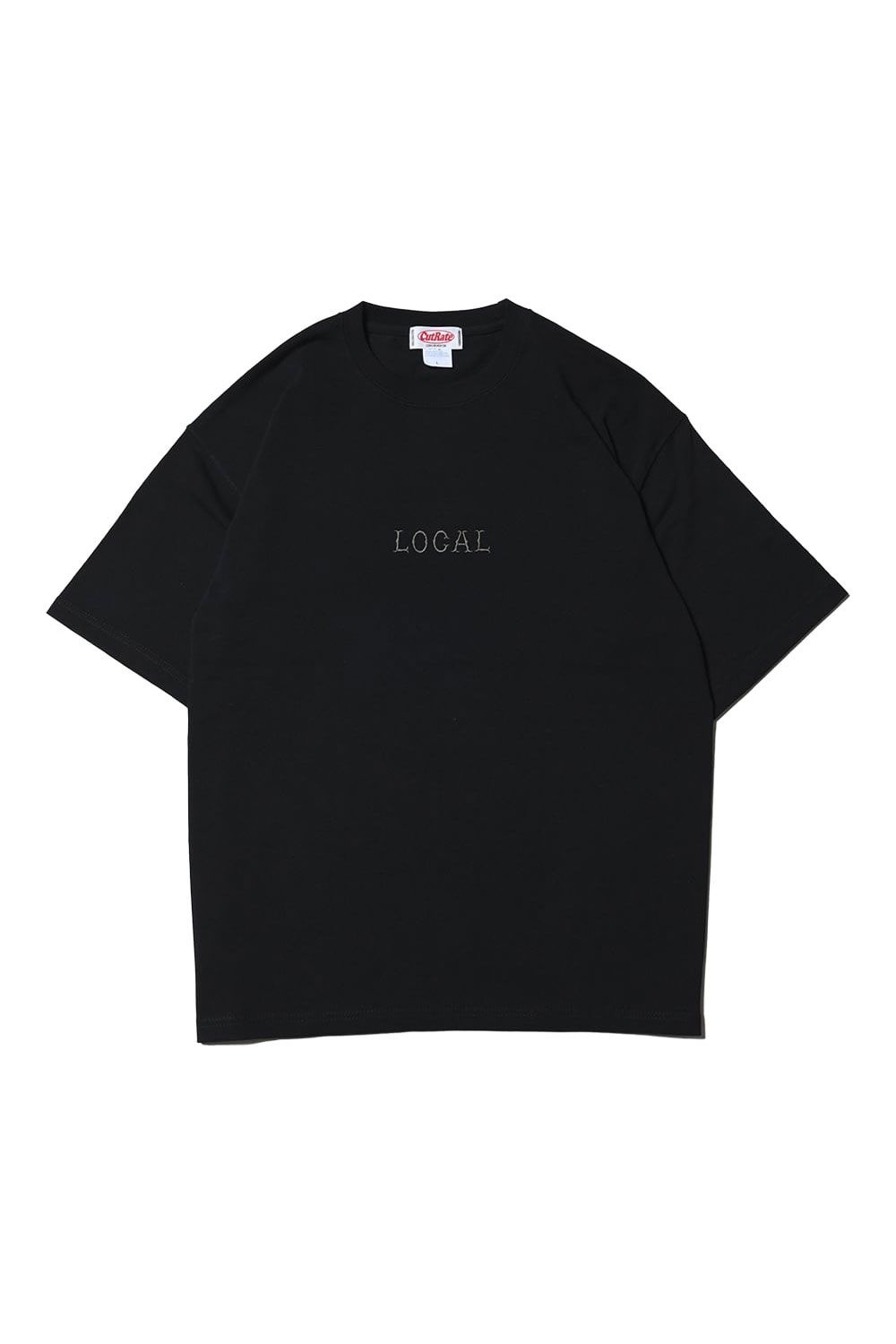 CLASSIC LOCAL LOGO HEAVY WEIGHT DROP SHOULDER S/S -T-SHIRT / ブラック