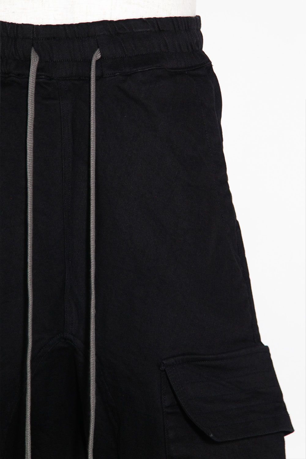 カーゴサルエルスキニーパンツ / Cargo Saroel Skinny / ブラック