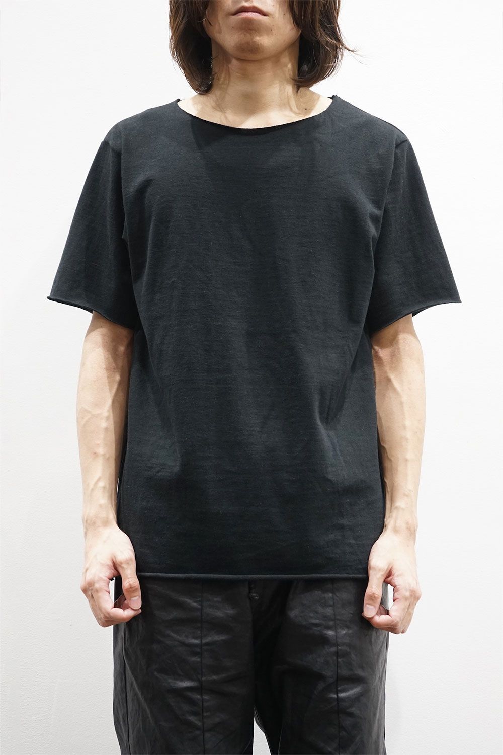 boat neck H/S pullover