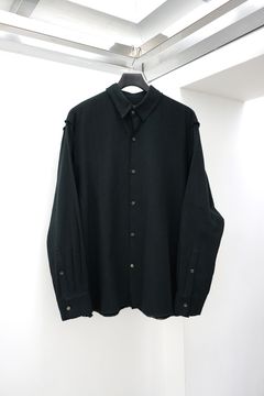 Inside-Out Raw-Edge Shirt