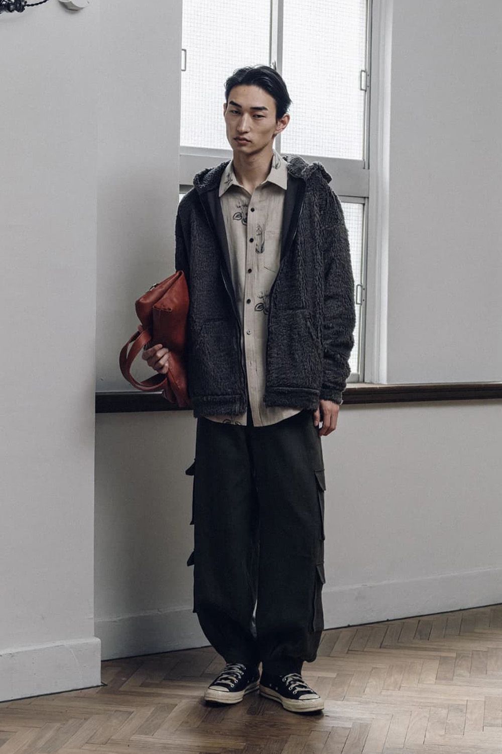 Botanical Print Dress Shirt