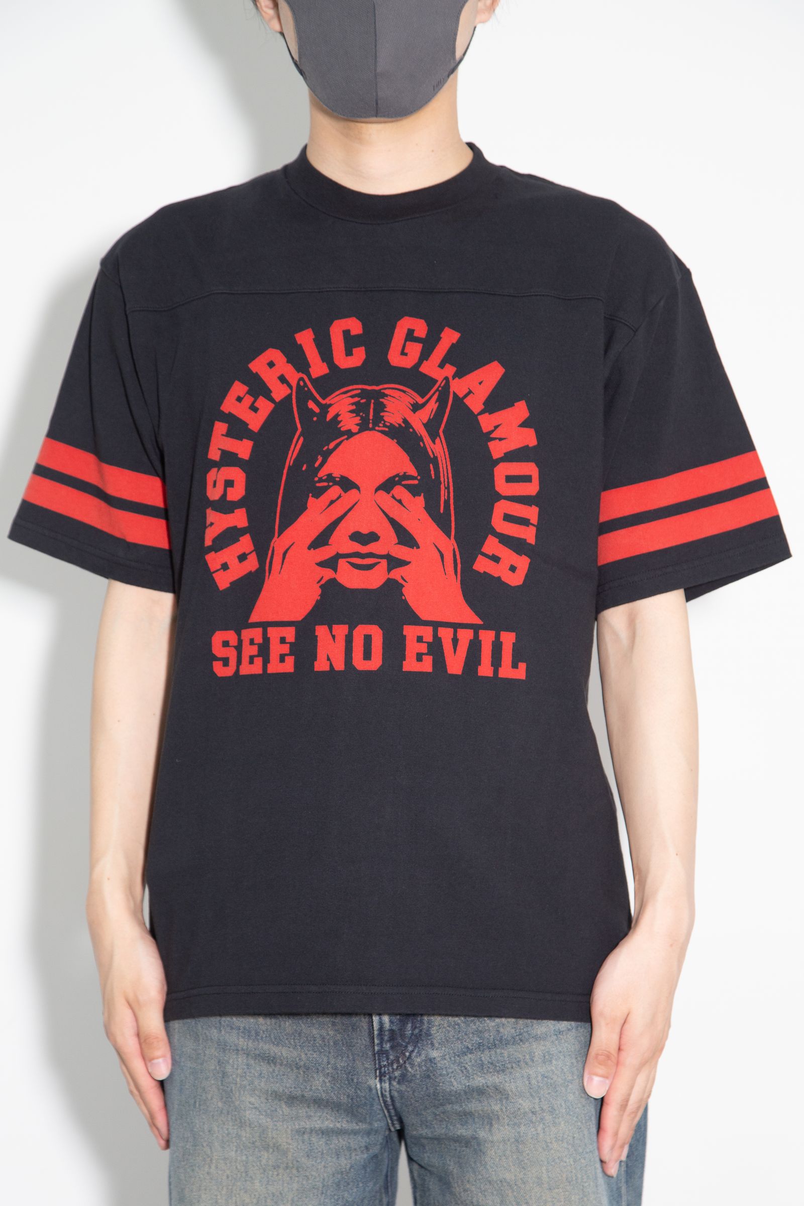 SEE NO EVIL Tシャツ / ブラック