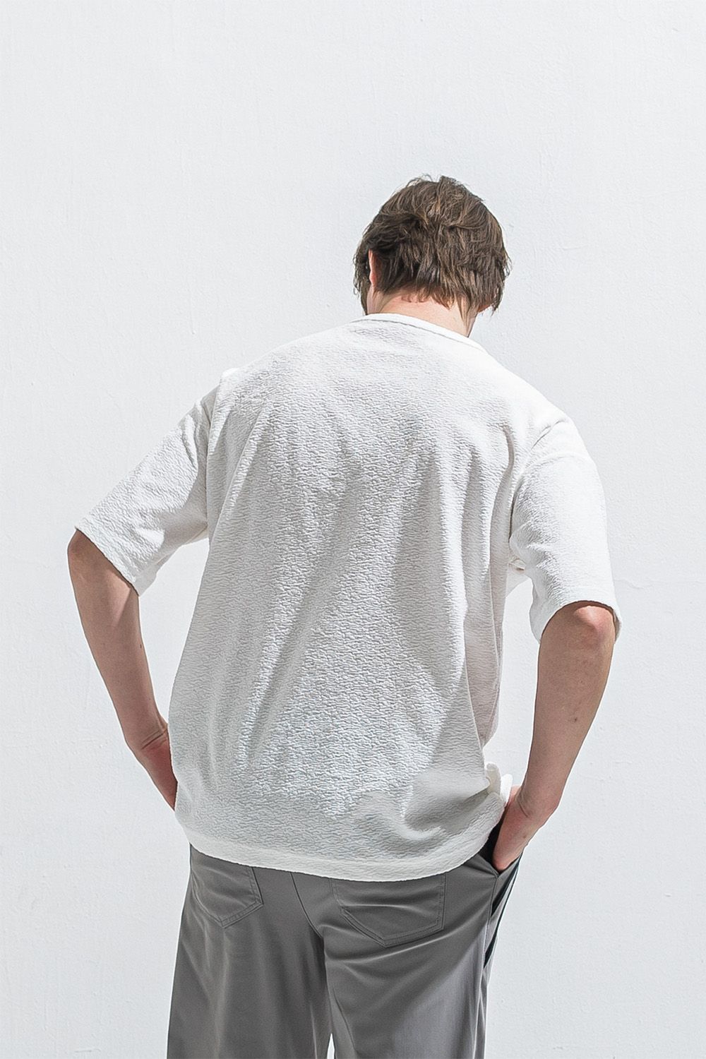 PILE OVER TEE / ホワイト