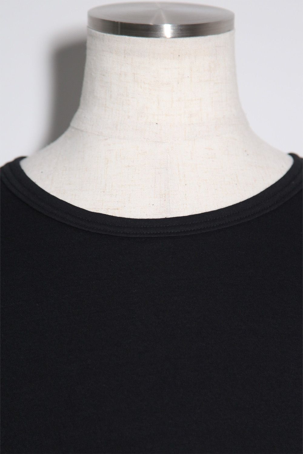 Double Gauze Long Tank Top / ブラック