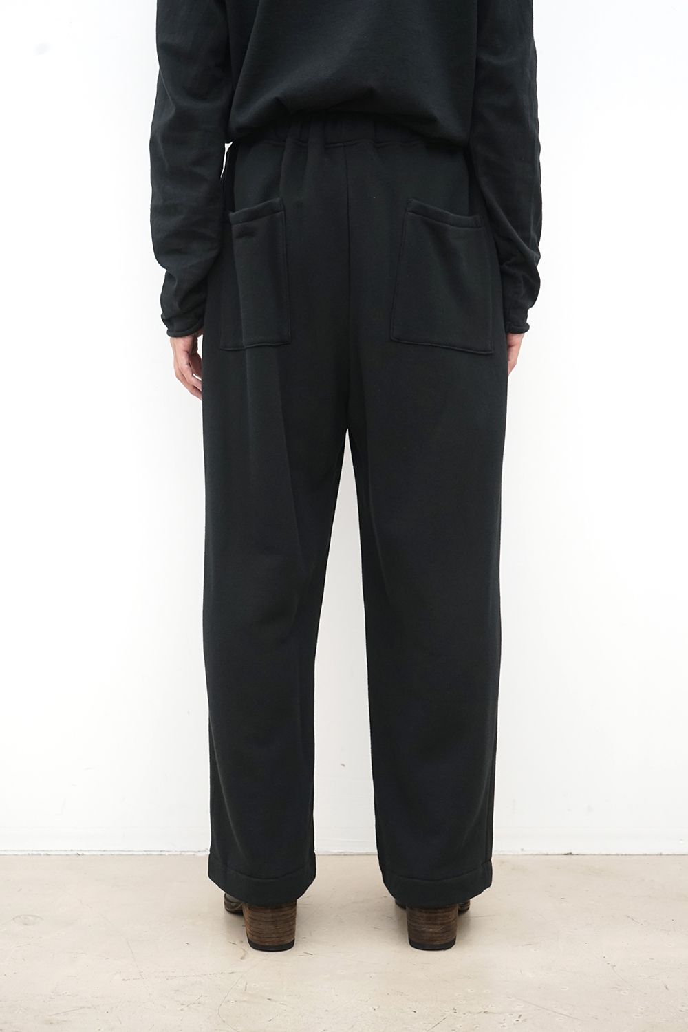 Center-Crease Straight Easy Sweat pants