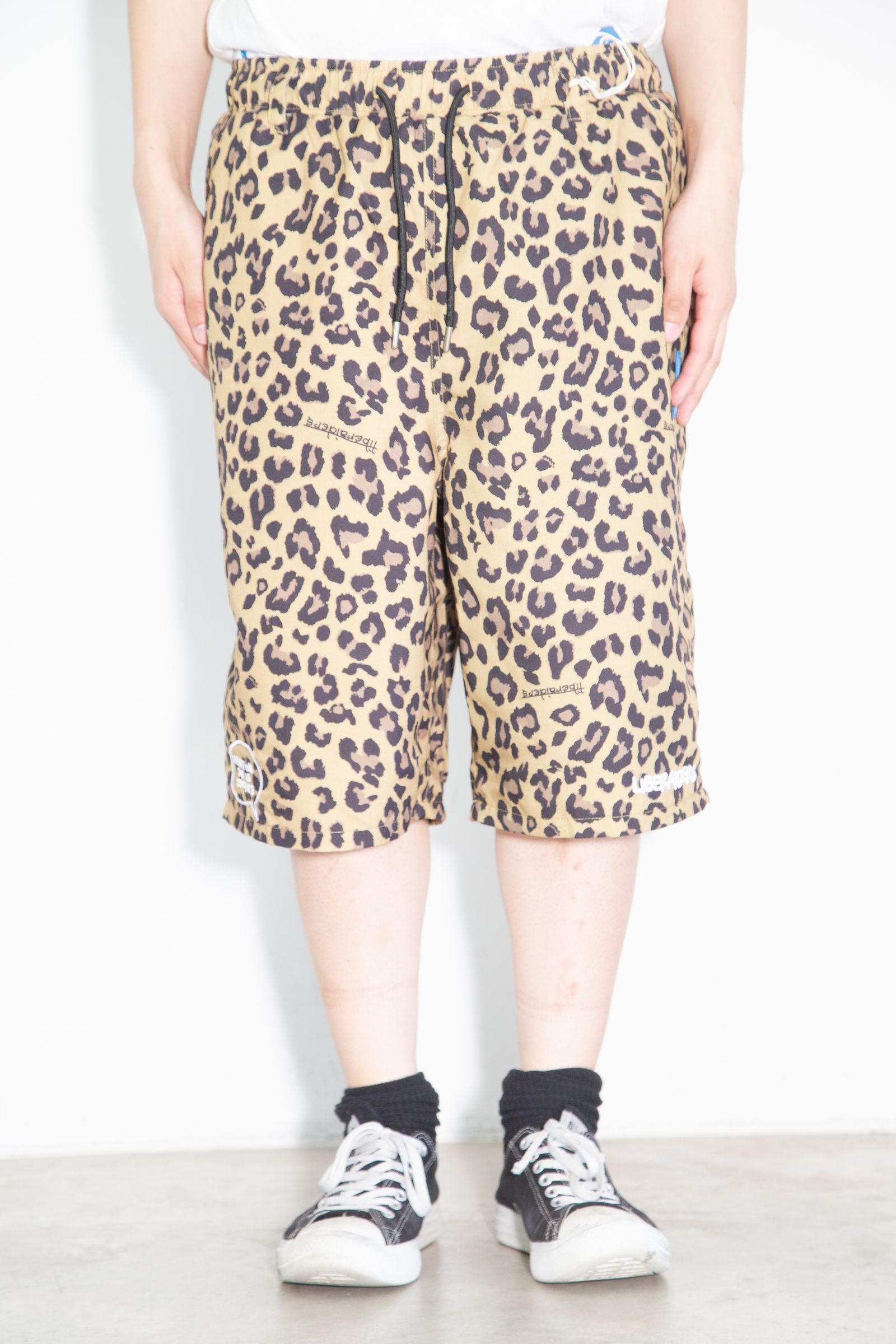 NYLON HALF SHORTS / レオパード