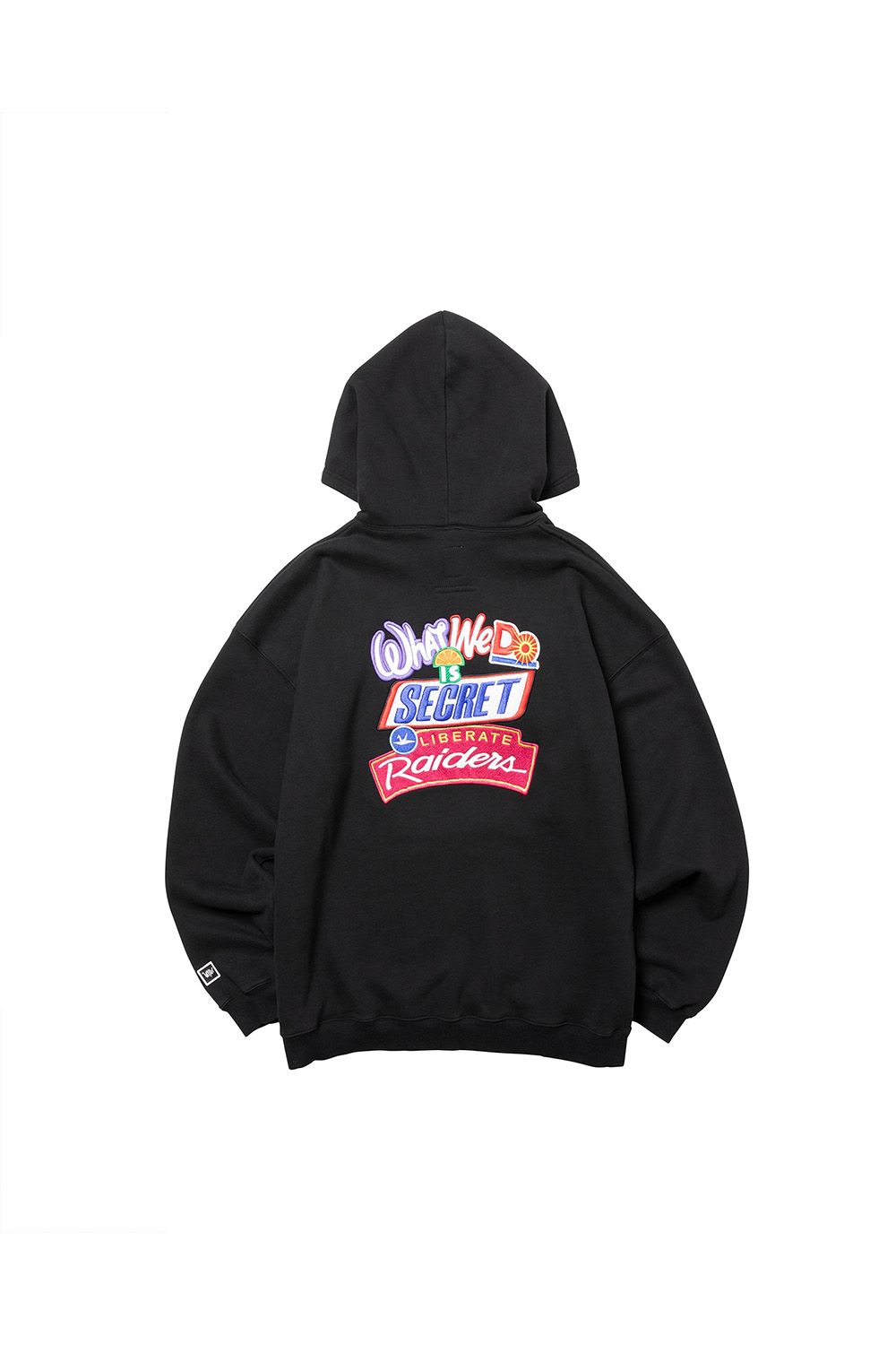 EMBROIDERY HOODIE / ブラック