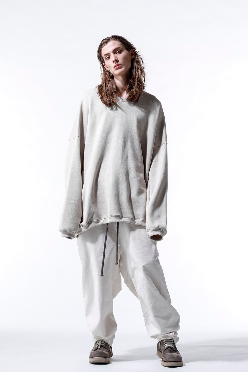 オーバーサイズニットプルオーバー / Over Sized Knit Pullover / アイボリー