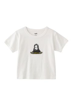 ANGEL FACE PATCH S/S BABY TEE / ホワイト