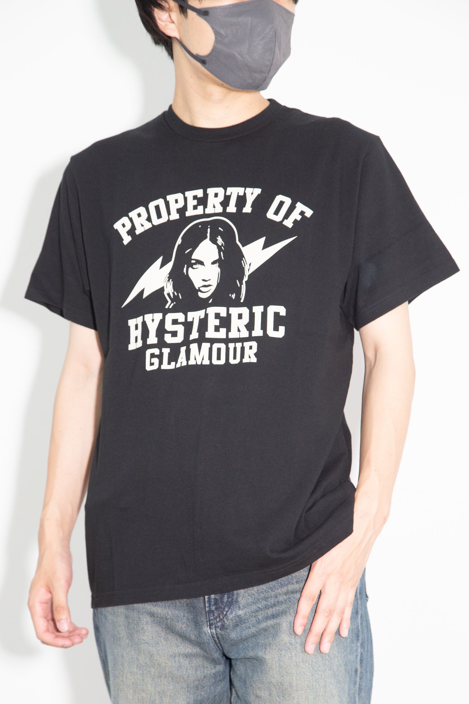 PROPERTY OF HYSTERIC Tシャツ / ブラック