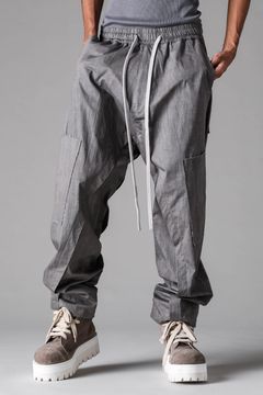 Sumi Dyed Wide Tapered Pants