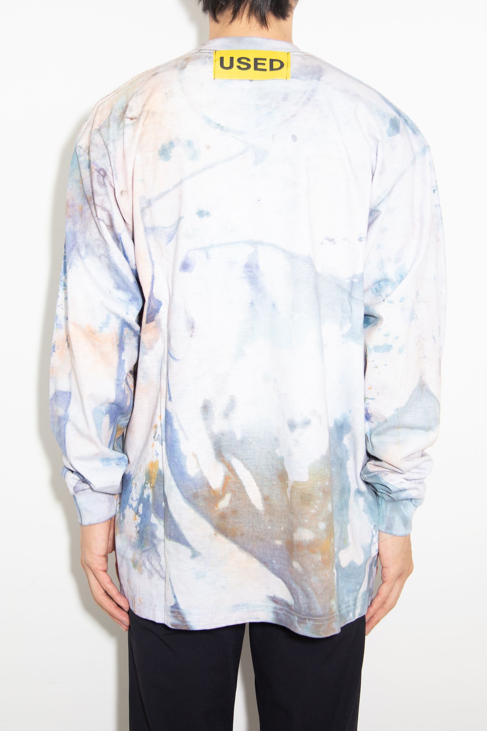 USED LS T- SHIRT  / タイダイ 2