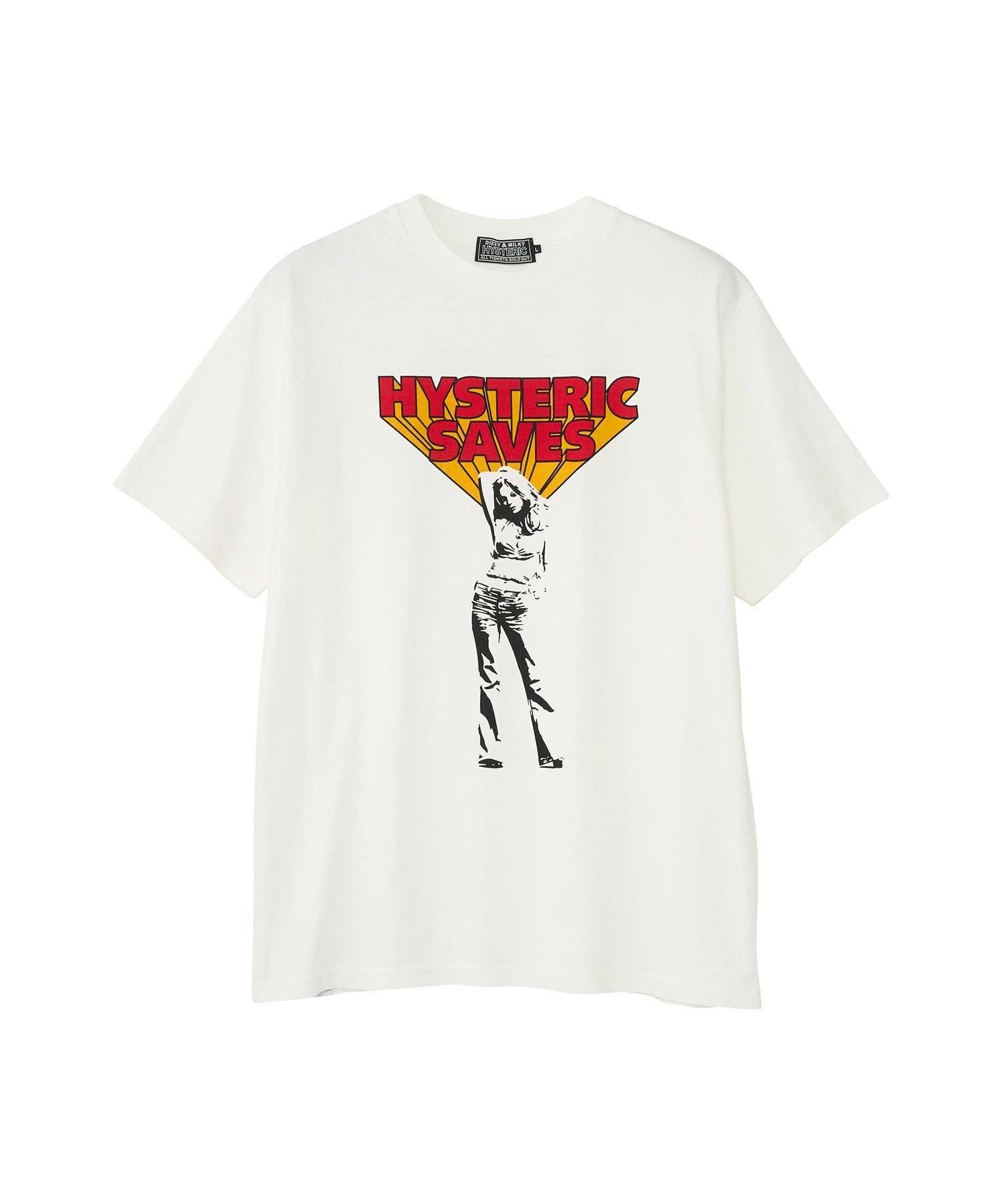 HYSTERIC SAVES Tシャツ / ホワイト