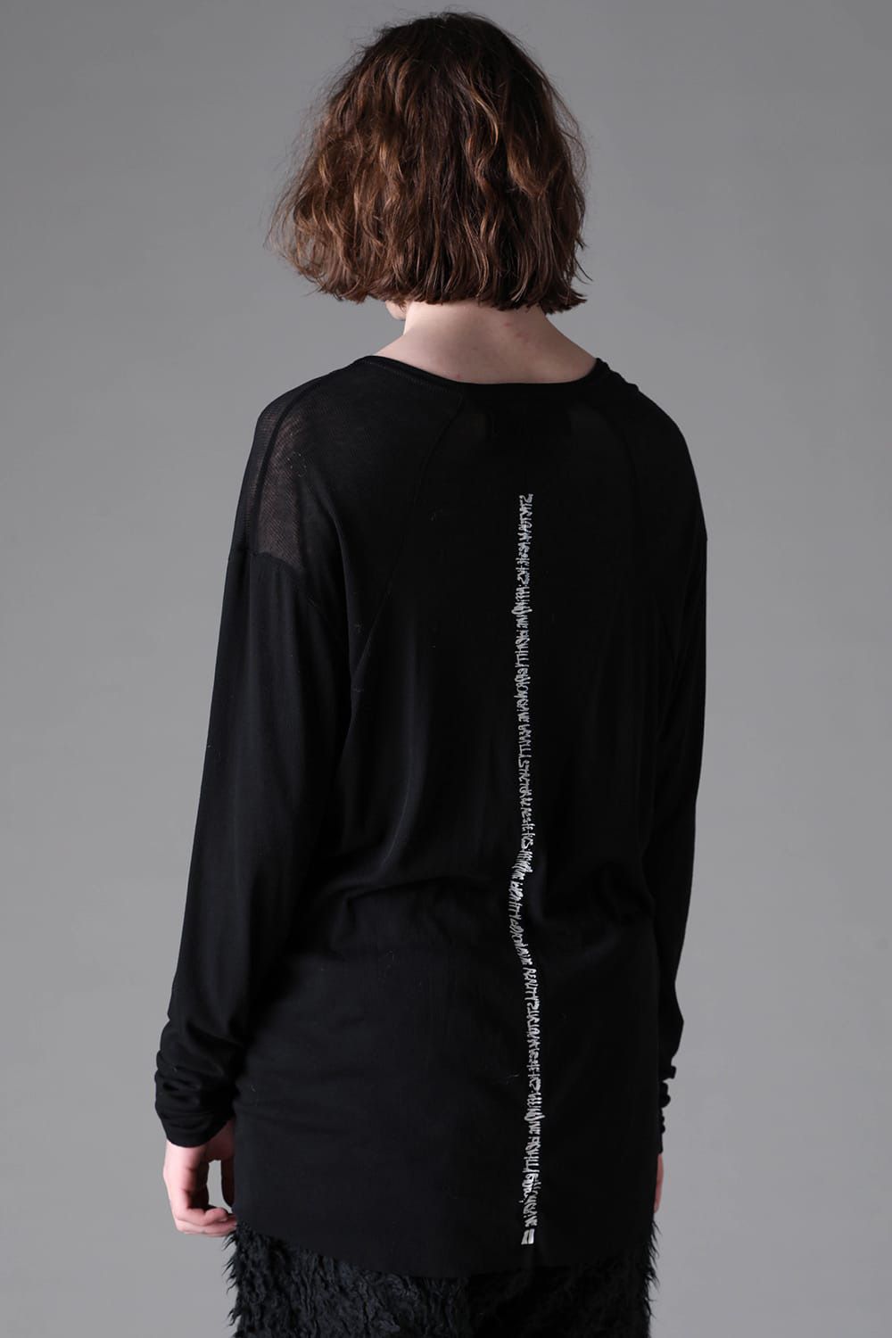 Back-Printed Rib Log Sleeve
