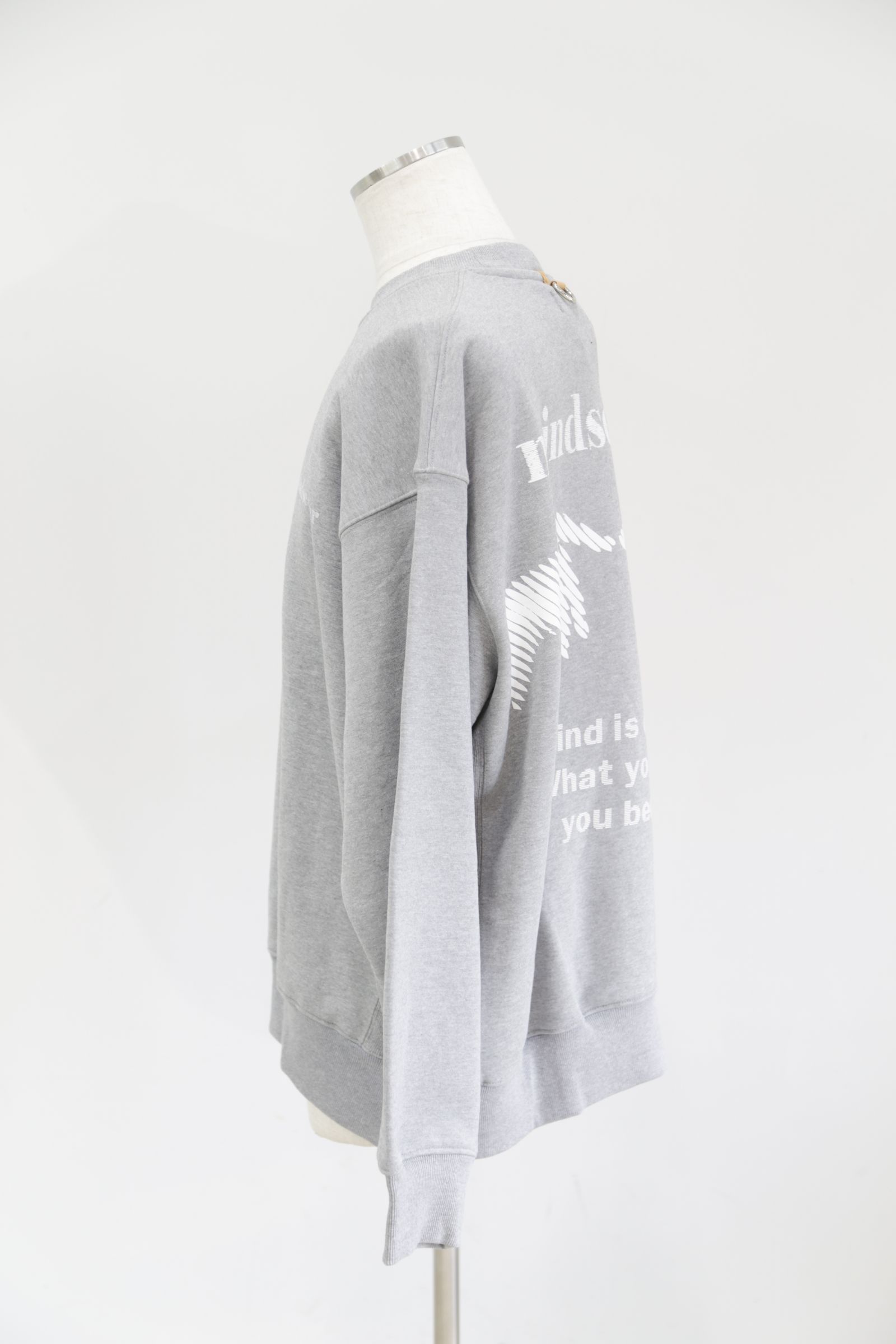 [ラスト1点 サイズXL] Crewneck Sweatshirts / グレー