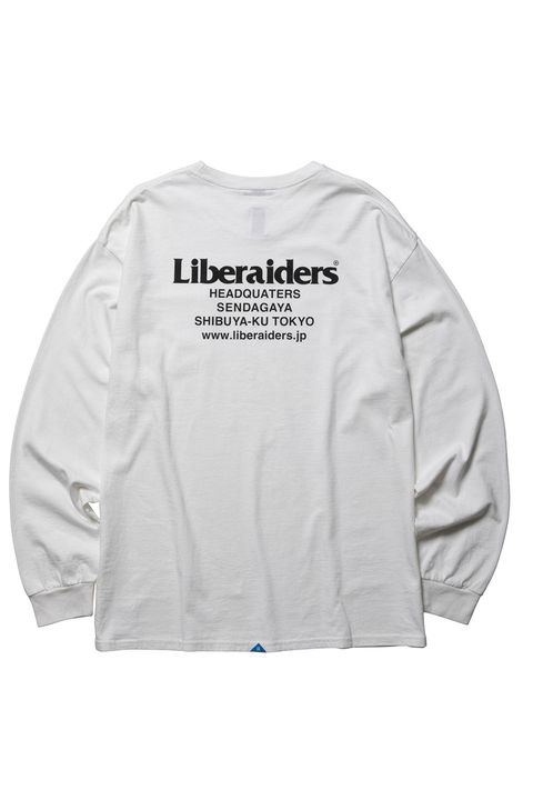 HEADQUARTERS L/S TEE / ホワイト