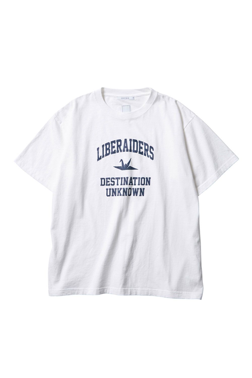 COLLEGE LOGO TEE / ホワイト