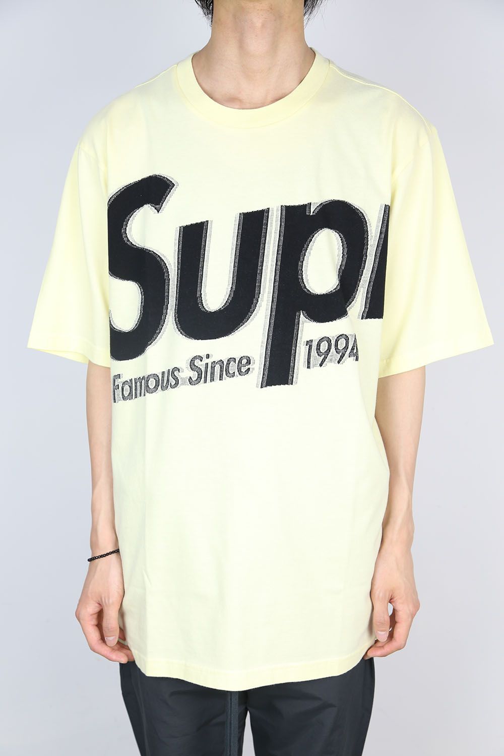 Supreme Intarsia Spellout S/S Top ソックスセッ