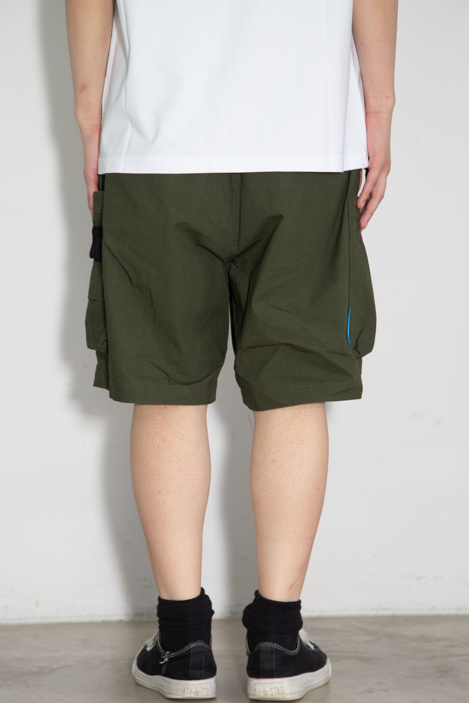 CORDURA RIP UTILITY SHORTS / オリーブ