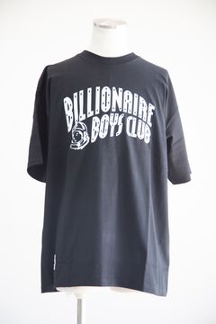 【BILLIONAIRE BOYS CLUB】COTTON T-SHIRT ARCH LOGO / ブラック