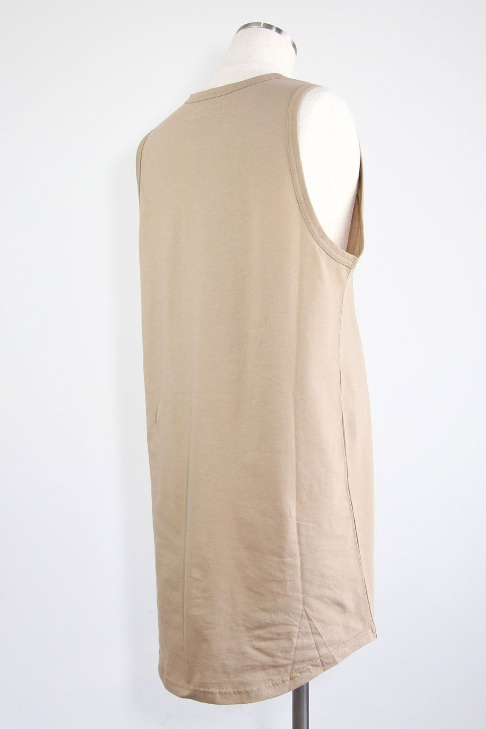 ロングタンクトップ / Long Tank Top / ベージュ / ag-6083-1