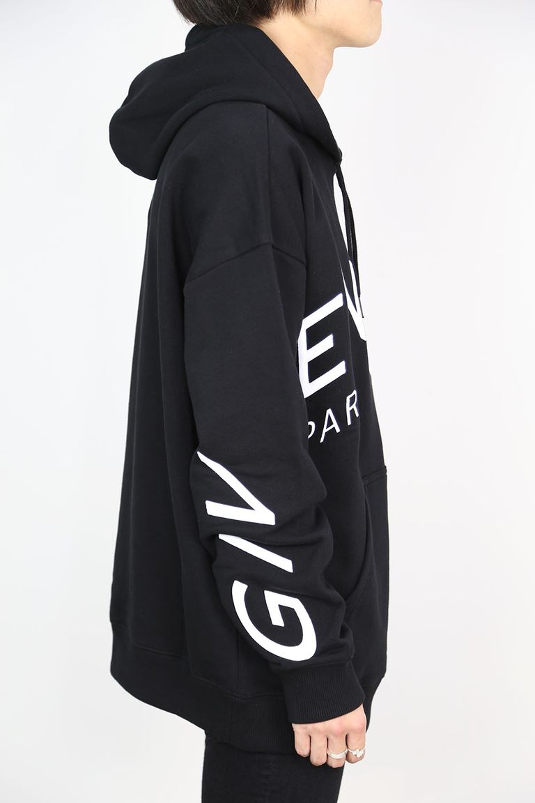GIVENCHY GIVENCHY LOGO HOODIE ブラック Tempt