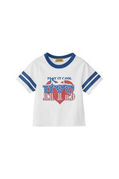 PLAY IT COOL Tシャツ / ホワイト