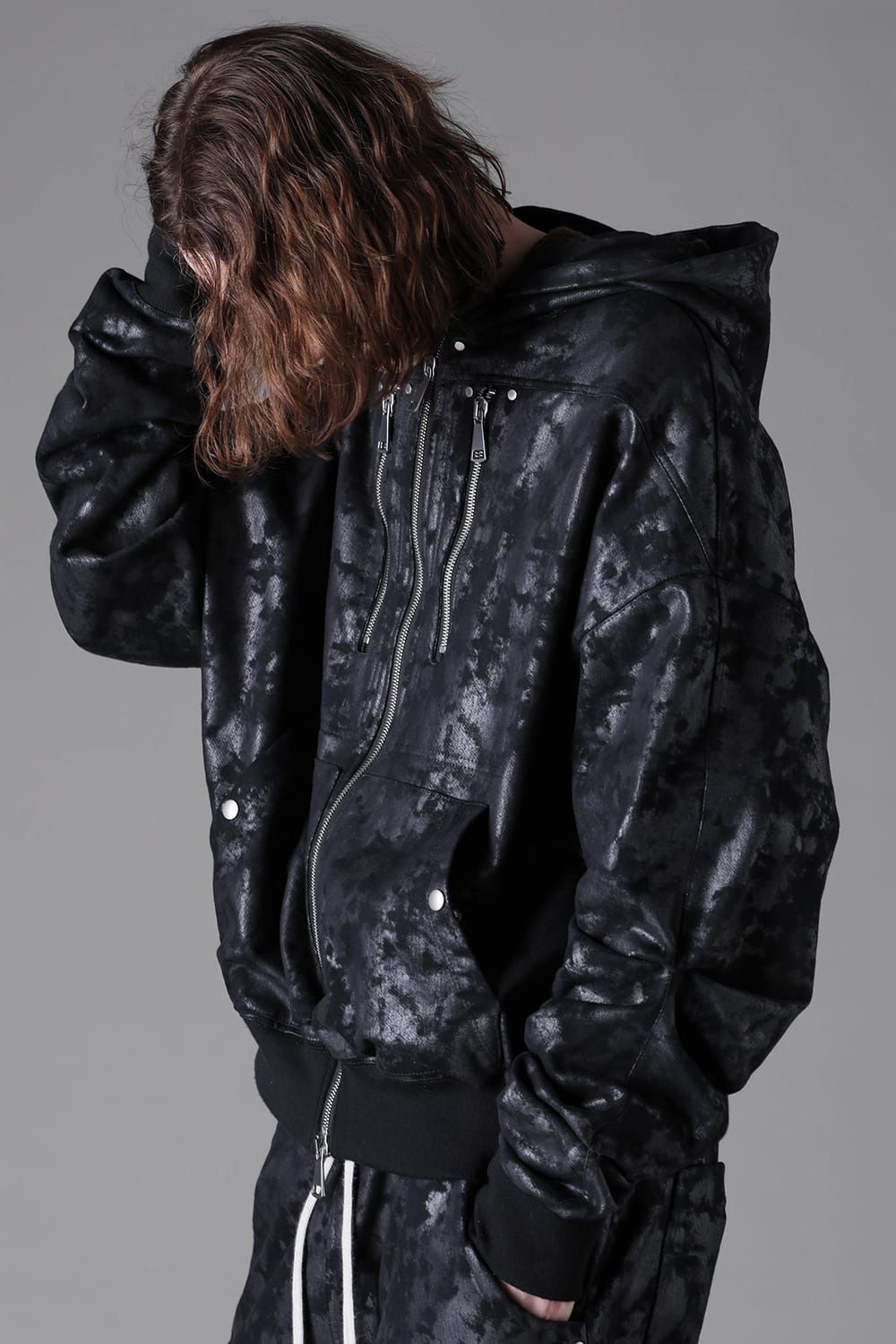 Sweat Zip Hoodie Blouson