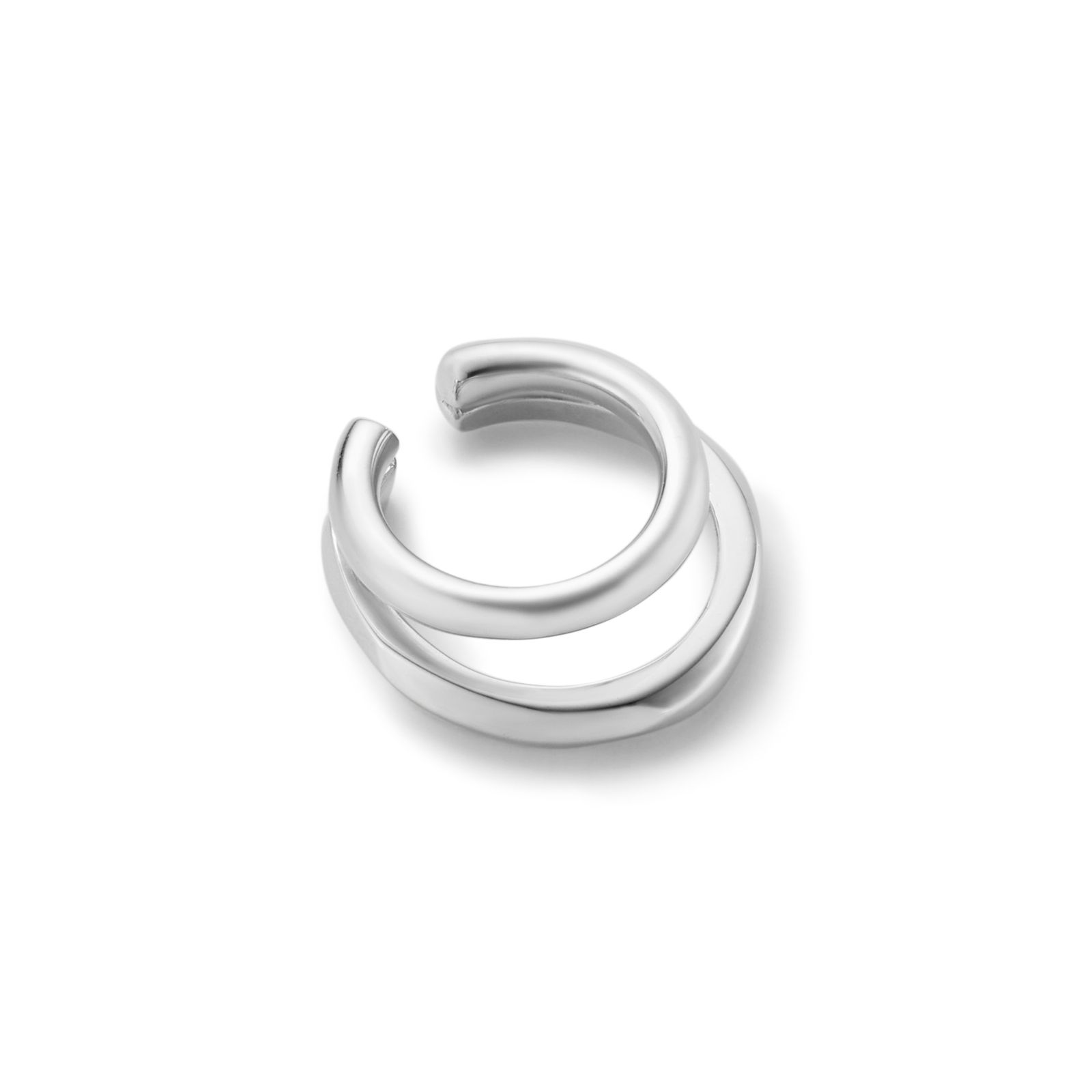 Layered Hoop Earcuff