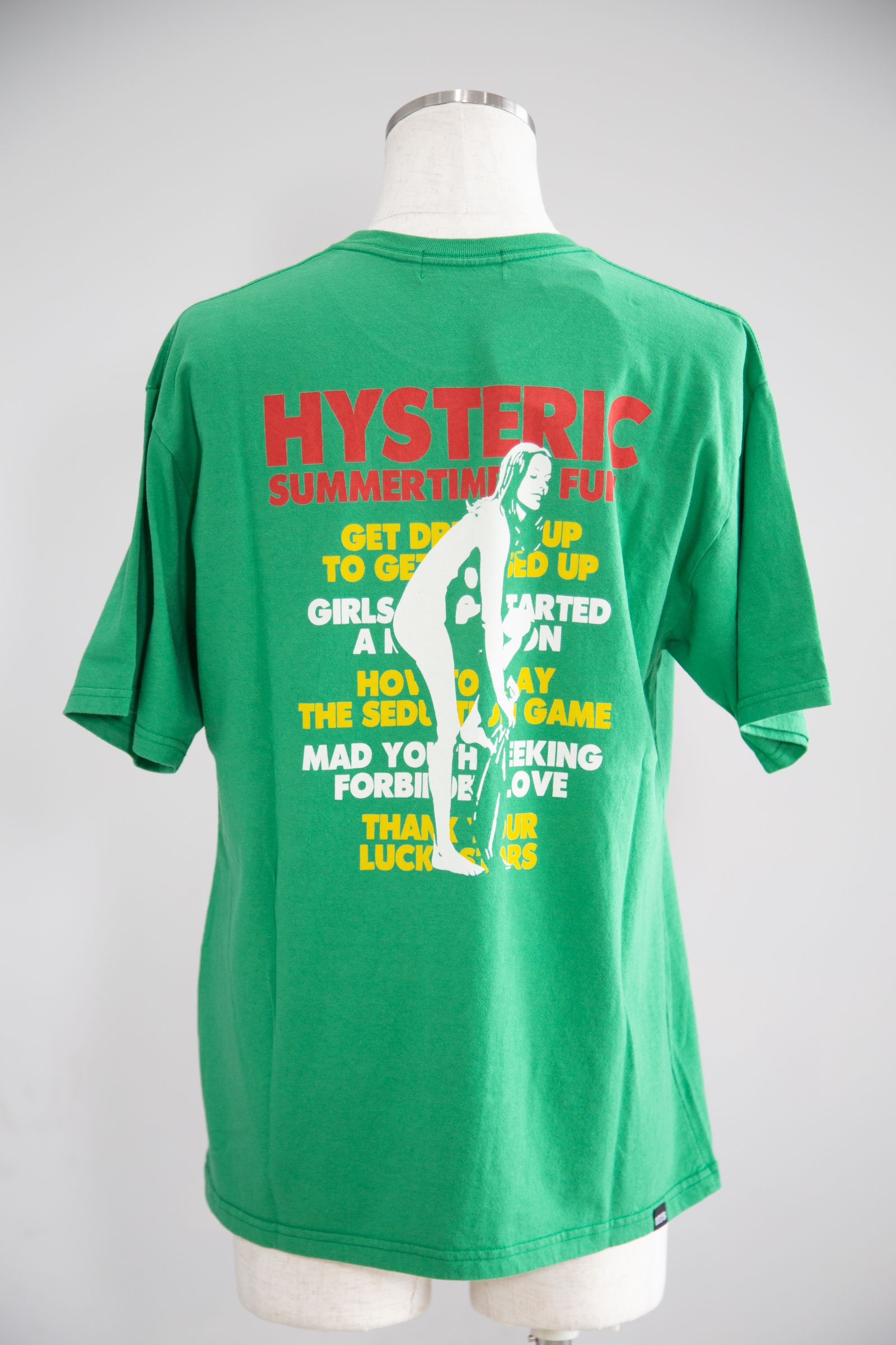 HYSTERIC GLAMOUR - SUMMER TIME FUN Tシャツ / ホワイト | Tempt