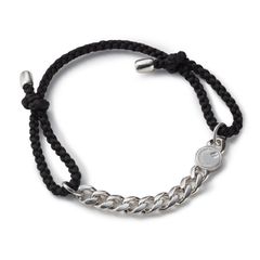 Chain & String Bracelet / シルバー
