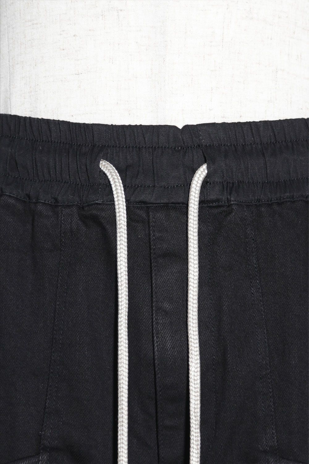 サルエルカーゴスキニーデニム / Denim Cargo Sarouel Skinny / ブラック / ag-6036-1