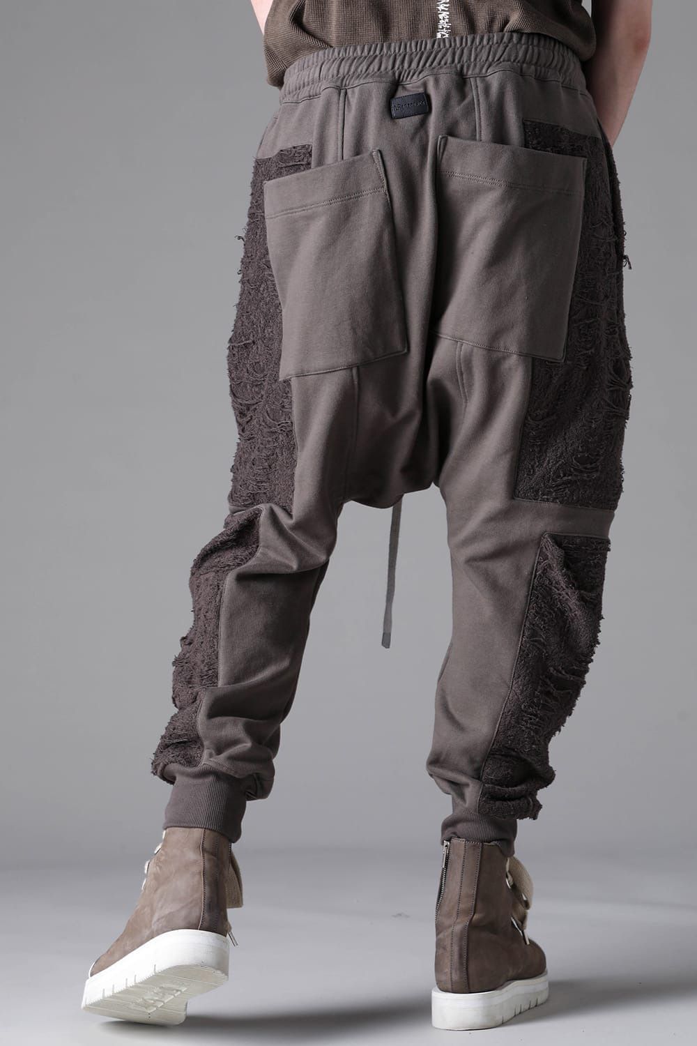 Paneled Sarouel Easy Pants