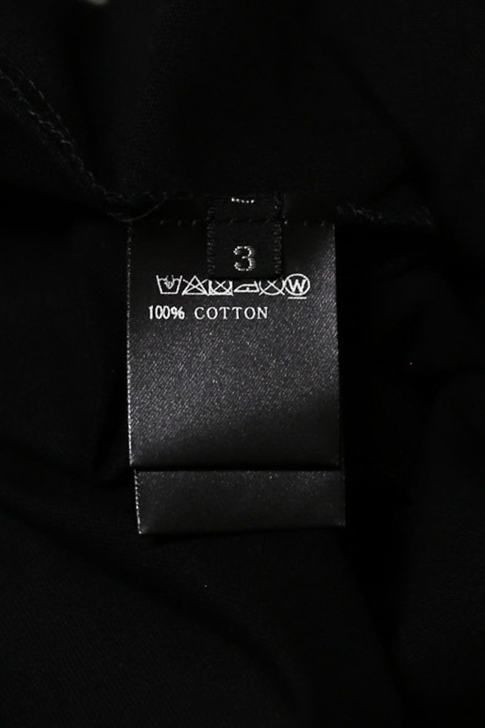 ナンバープリントオーバーサイズTシャツ / Numbering Print Over Sized T-Shirts / ブラック