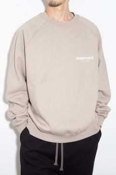 21FW 1POINT LOGO CREW SWEAT SHIRTS / タン