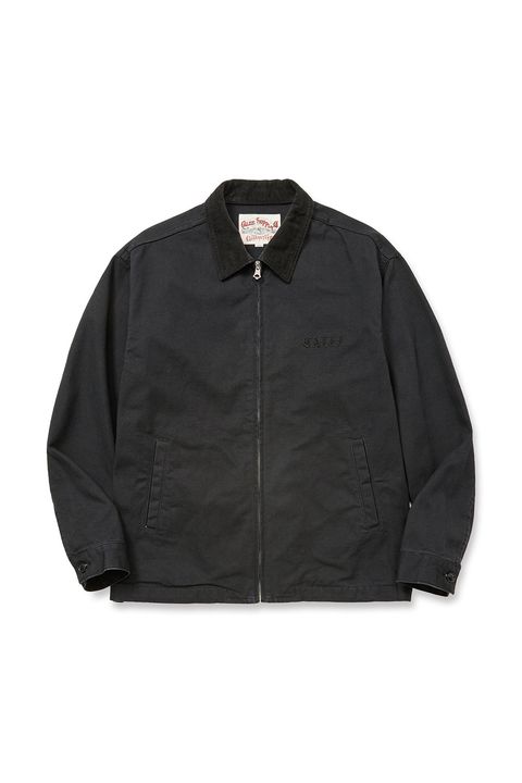 ［ラスト1点 サイズL］VINTAGE REPRODUCT CORDURY COLLAR DUCK JACKET / ブラック