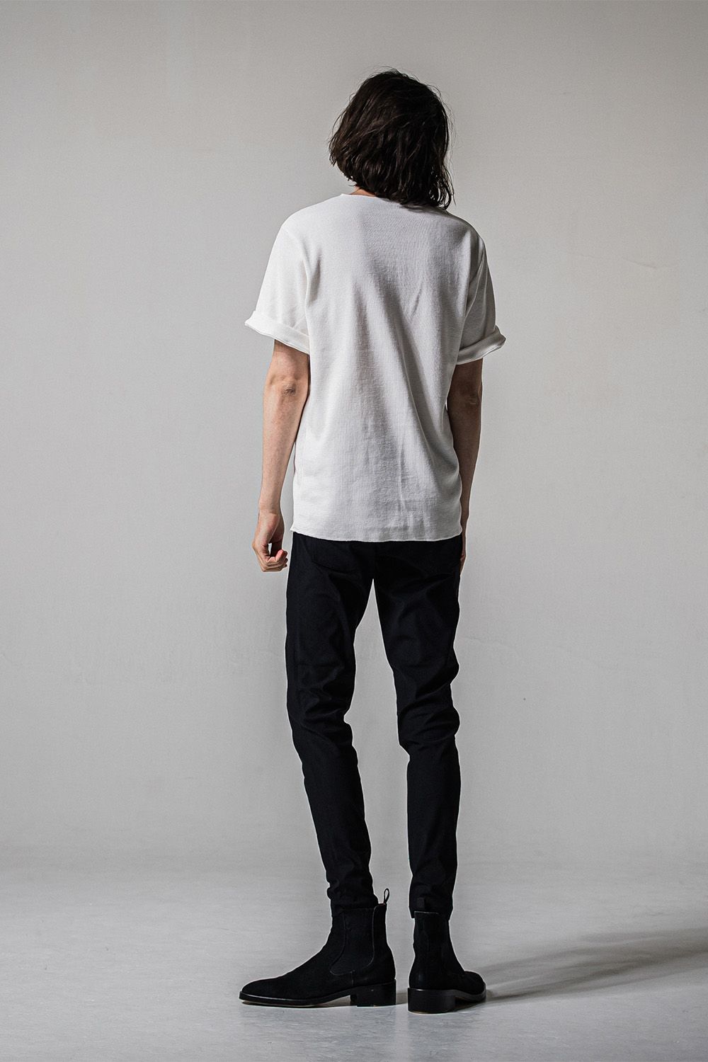 CHRIS EASY TUCK PANTS / ブラック