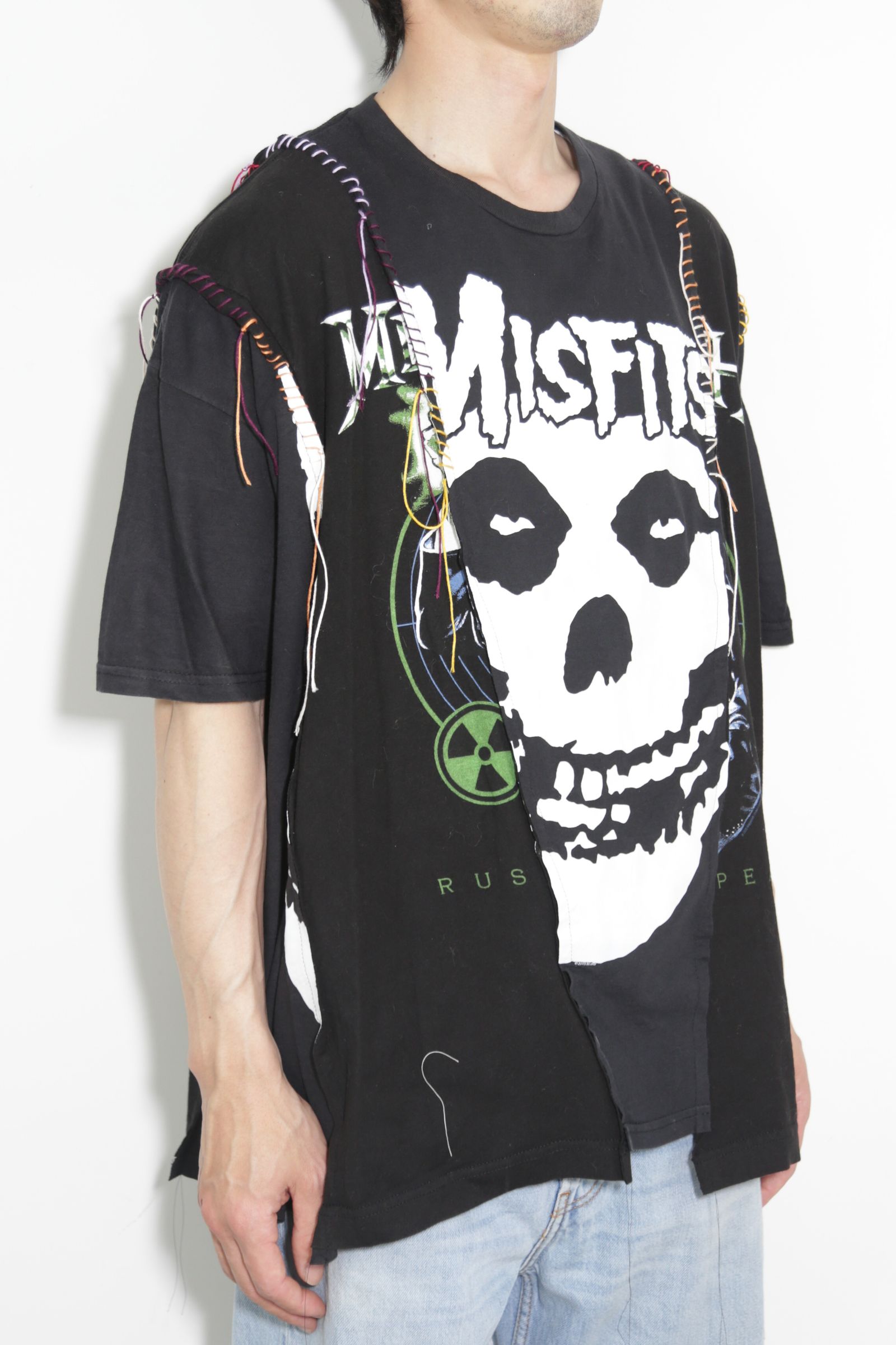 Looping Band Tee A / ブラック