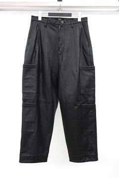 Leather Cargo Pants