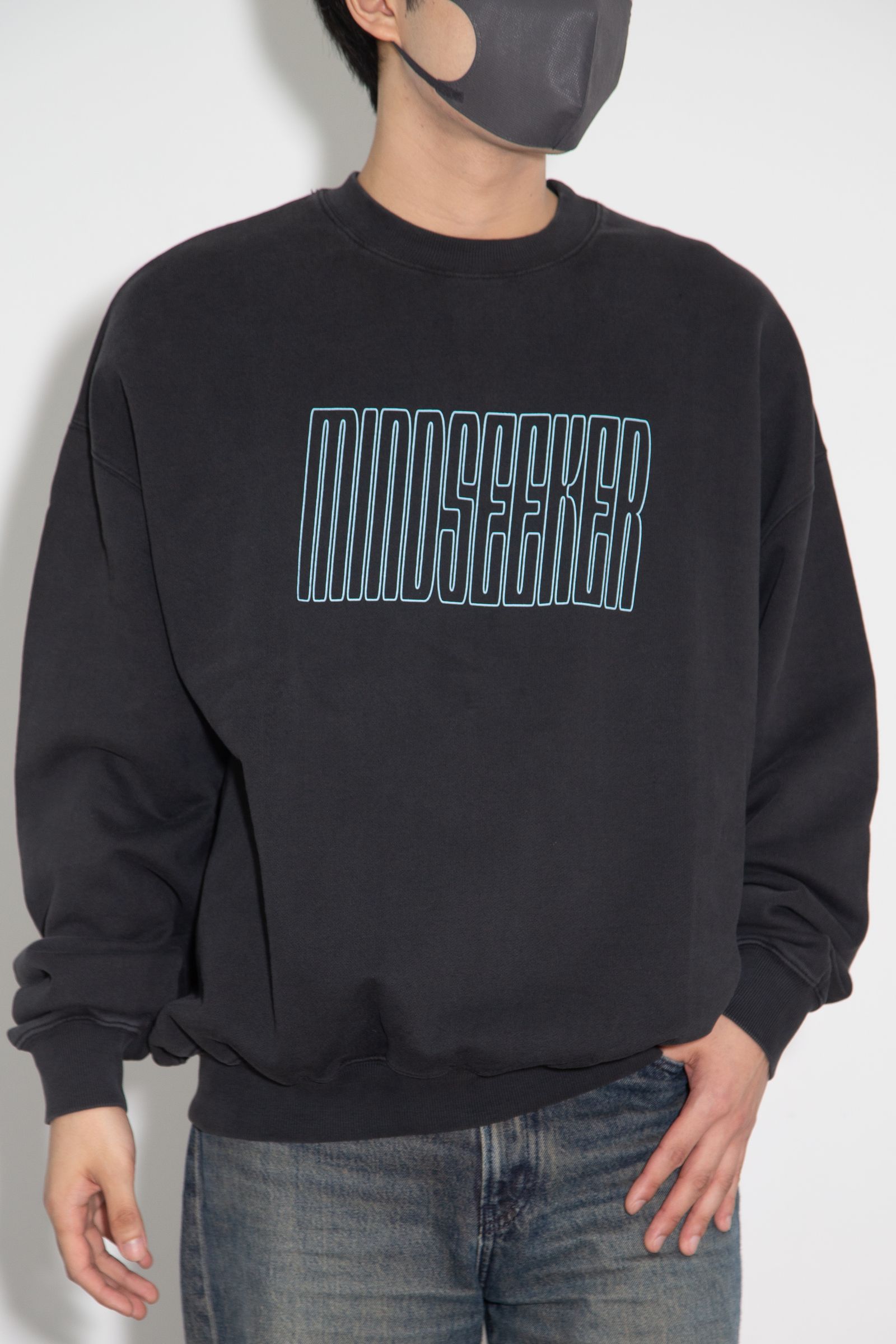 [ラスト1点 サイズ2] Creative Health Crewneck Sweatshirts / ブラック